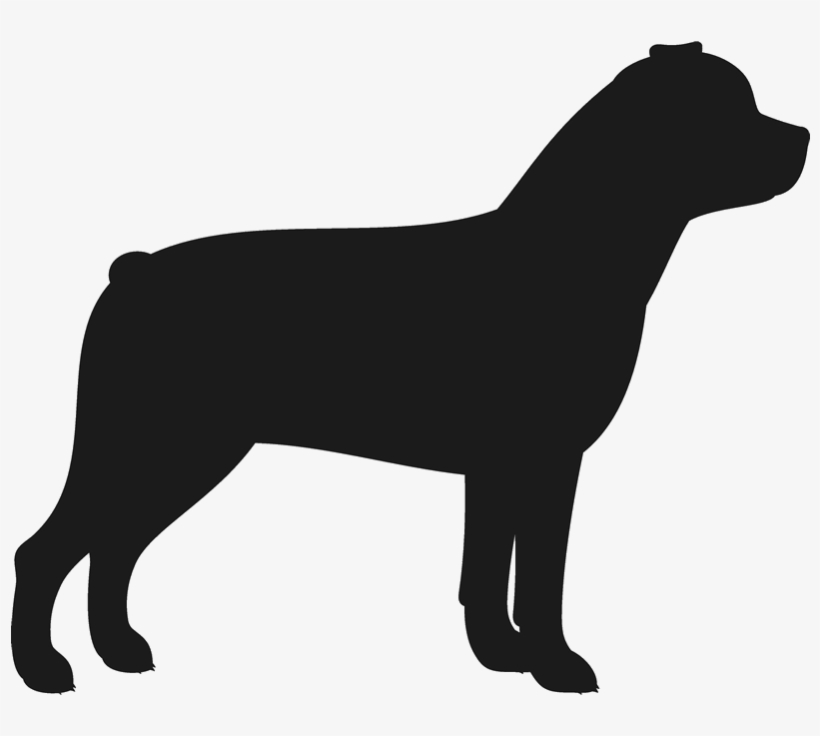 Rottweiler Stamp Dog, Cat Amp Fur Baby Stamps - Silhouette Of Cocker Spaniel, transparent png download