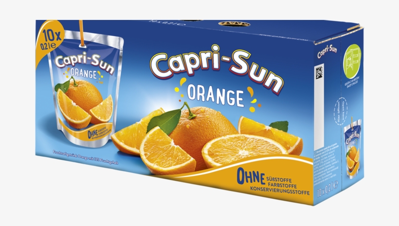 "capri Sun" Schmeckt Zwar Wie "capri Sonne\ - Capri Sun Orange Pack, transparent png download