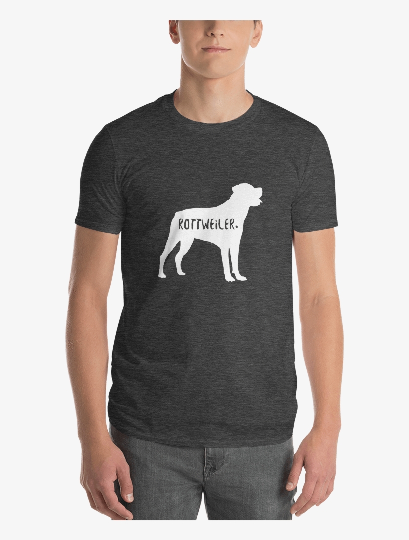Rottweiler T-shirt - T-shirt, transparent png download