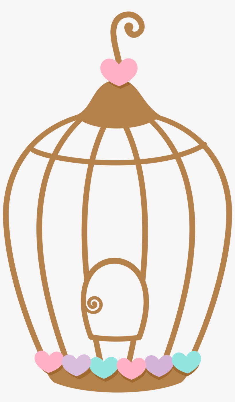 Aves & Passáros & Corujas Etc - Bird In A Cage Clipart, transparent png download