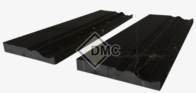 Negro Marquina 4×12 Baseboard - Mattress, transparent png download