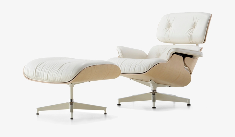 Outros Serviços - White Ash Eames Ottoman For Herman Miller, transparent png download