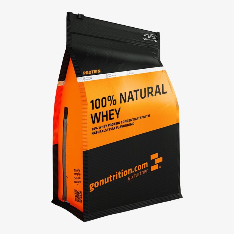 Go Nutrition 100% Natural Whey - Go Nutrition Proteine Paleo, transparent png download