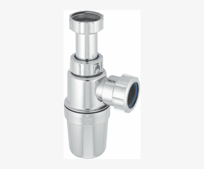 Chrome Plated Bottle Trap, transparent png download