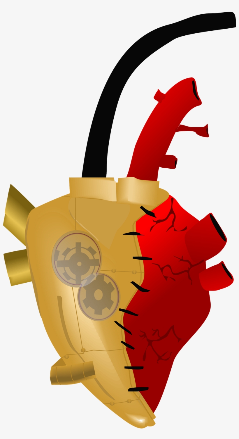 Attempt At A Biomech Heart - Illustration, transparent png download