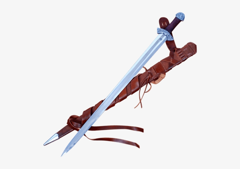 11th Century Viking Sword With Scabbard And Belt - Viking Sword, transparent png download