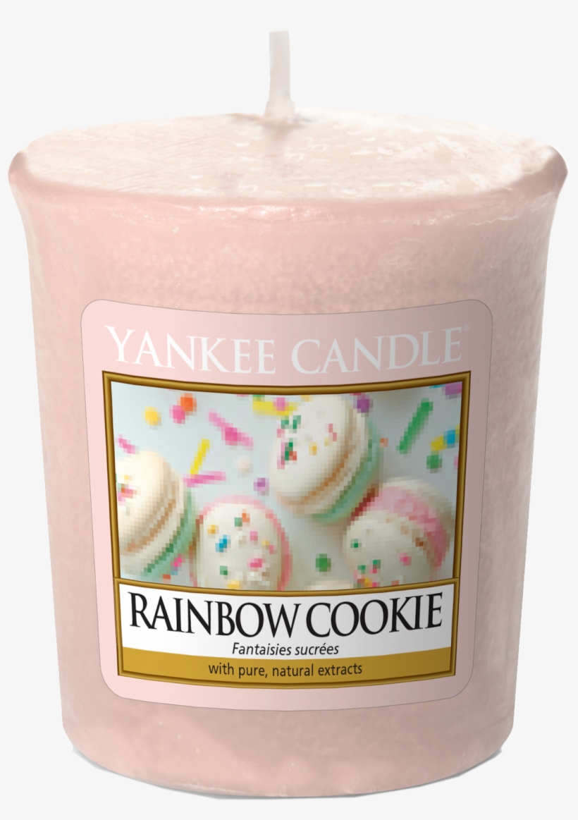 Votive Rainbow Cookie Ok Png - Yankee Candle Rainbow Cookie, transparent png download