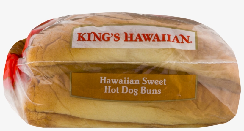 King's Hawaiian® Hawaiian Sweet Top-sliced Hot Dog - King's Hawaiian Deluxe Hamburger Buns - 4 Count, 10.8, transparent png download