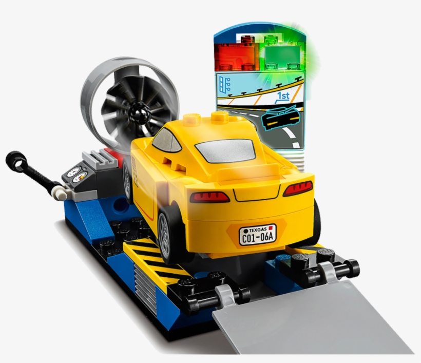 Cruz Ramirez Simulator Utrke - Lego 10731 Juniors Cruz Ramirez Rennsimulator 129 Gr, transparent png download