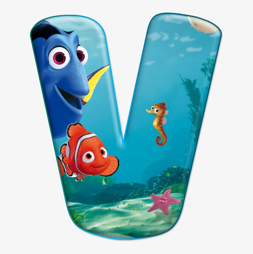 Findy Dory, Abc 7, 3rd - Letra E De Nemo, transparent png download