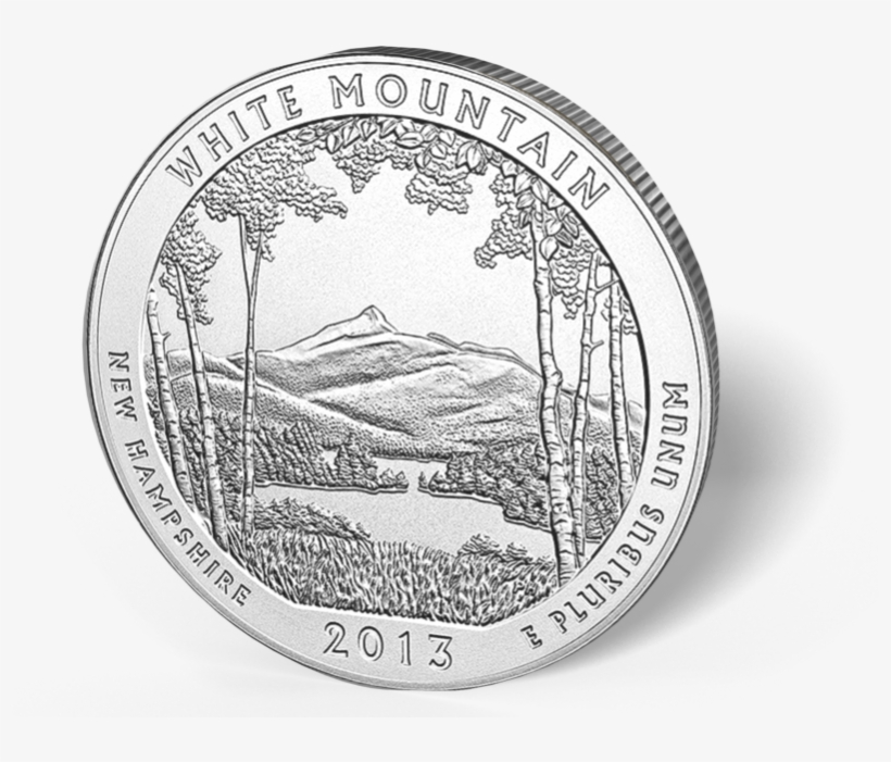 Picture Of 5 Oz Silver America The Beautiful - Coin, transparent png download