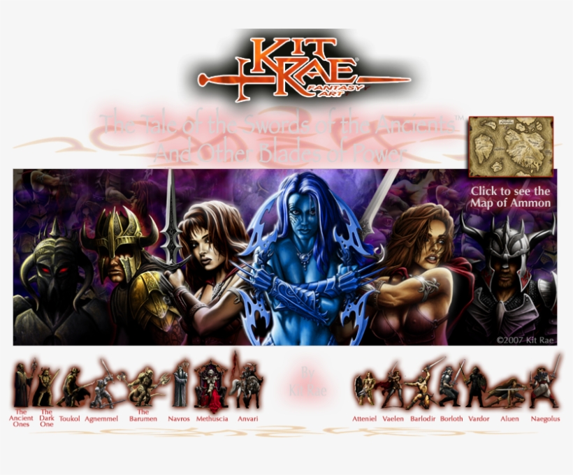 The Swords Of The Ancients Is A Tale Told In Story, - Black Matte, Kit Rae Vaelen, transparent png download