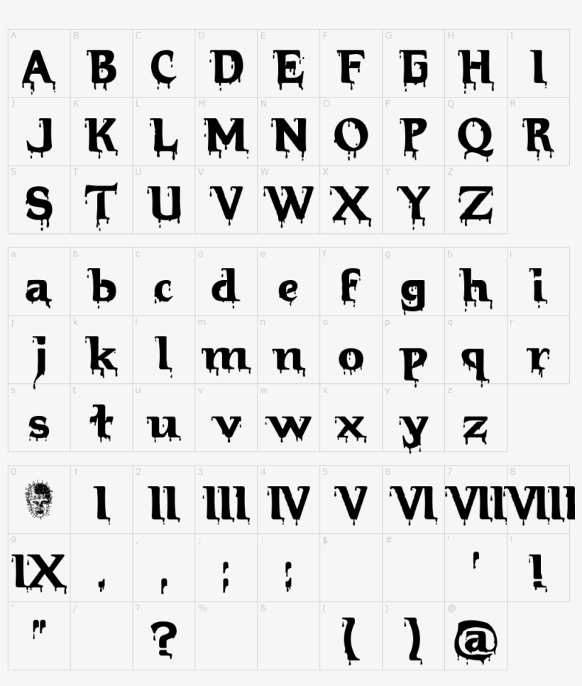 Font Characters - Baker Skateboards Font, transparent png download