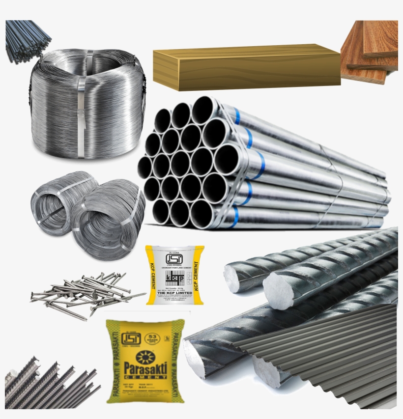 Supply Of Bulding Materials - Nucor Rebar #4 1/2 Inch Diam X 20 Ft. Grade 40, transparent png download