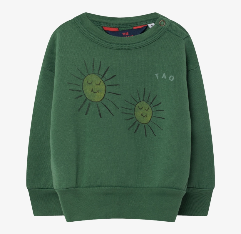 The Animals Observatory Bear Babies Sweatshirt Suns - Long-sleeved T-shirt, transparent png download