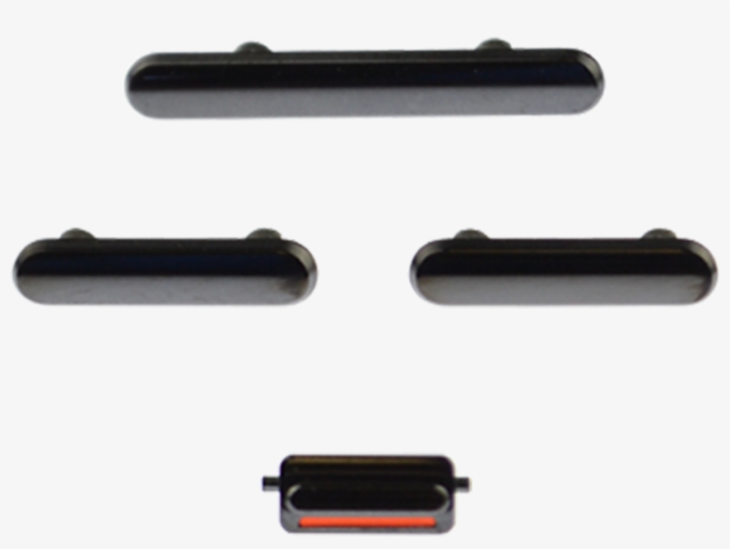 Iphone X Space Gray Rear Case Button Set - Iphone X, transparent png download