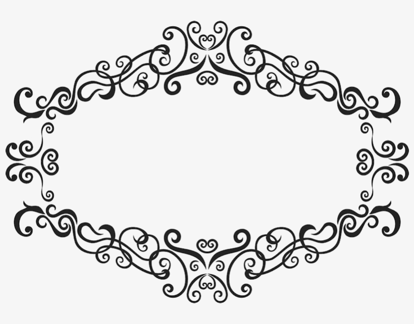 Ornamental Hearts Rubber Stamp - Rubber Stamping, transparent png download