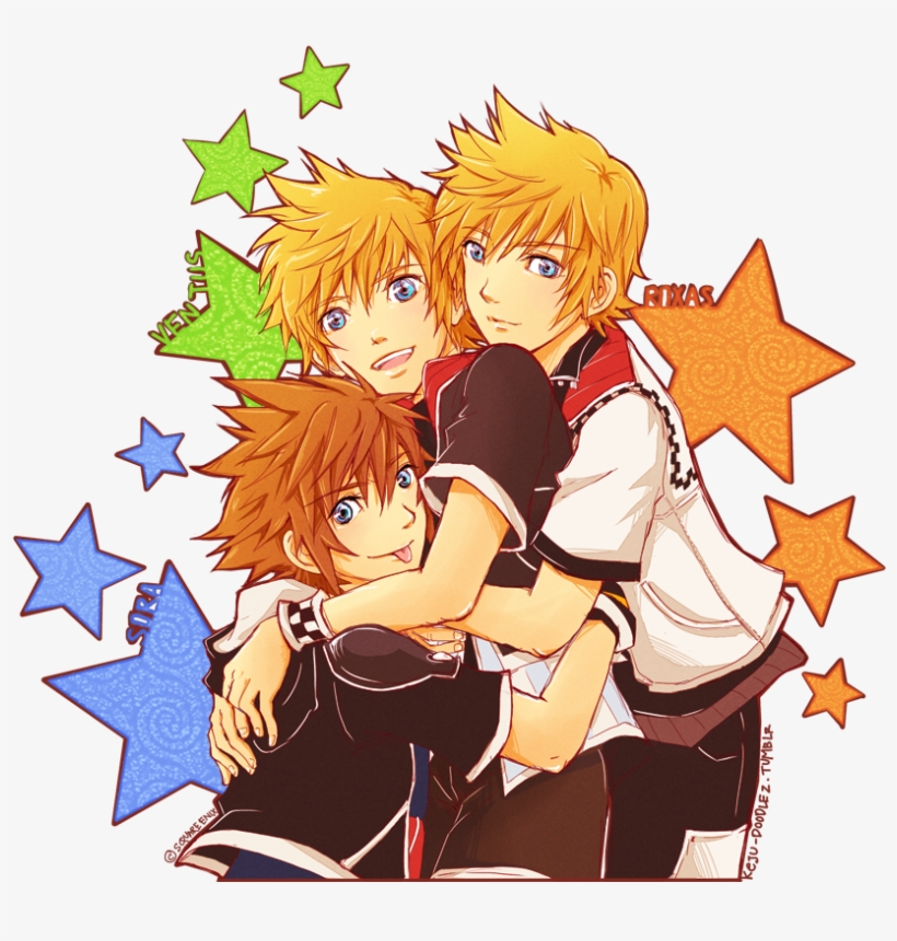 63 Images About Kingdom Hearts On We Heart It - Kingdom Hearts Sora X Ventus, transparent png download