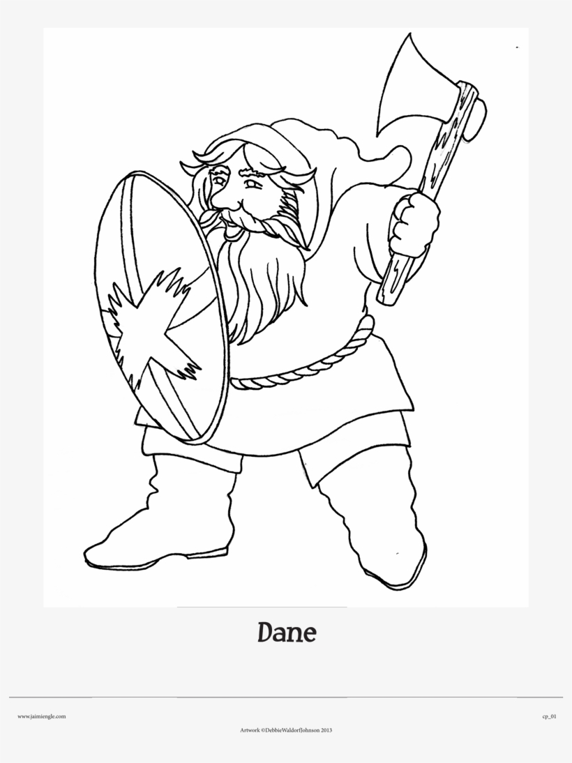 Dane The Dwarf From Clifton Chase And The Arrow Of - Line Art, transparent png download