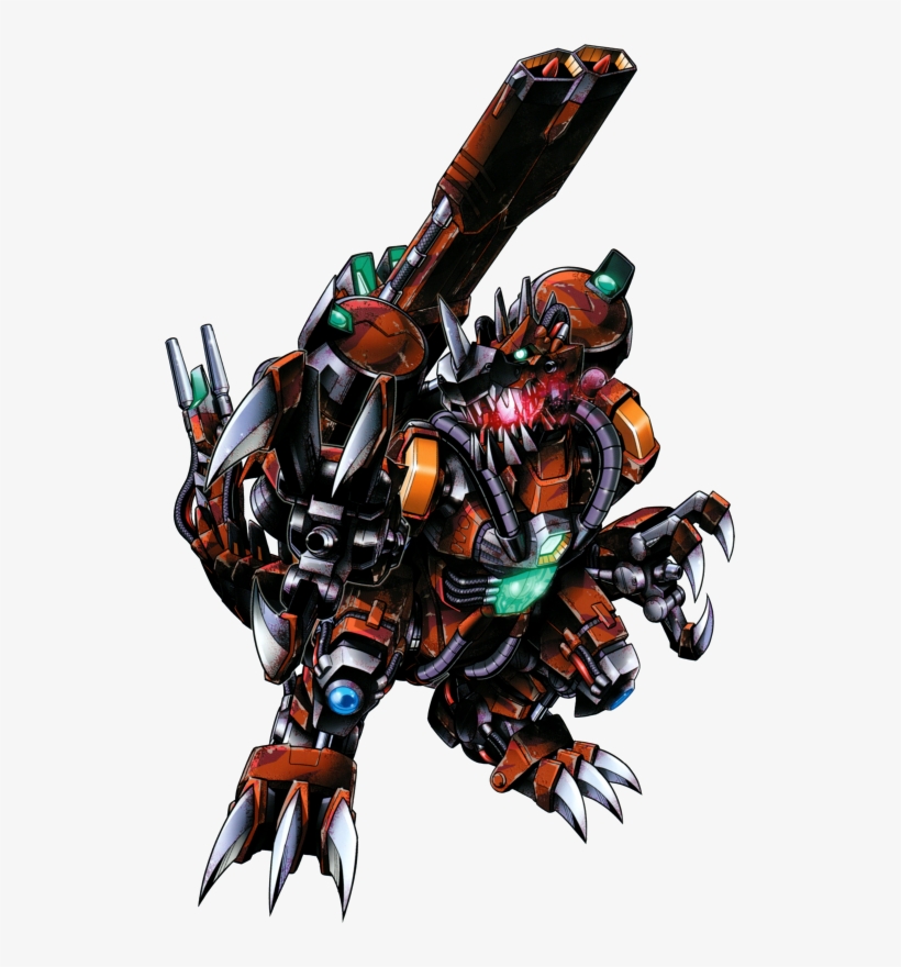 Alternate Ultimate - Rusttyranomon - Digimon Rusttyrannomon, transparent png download