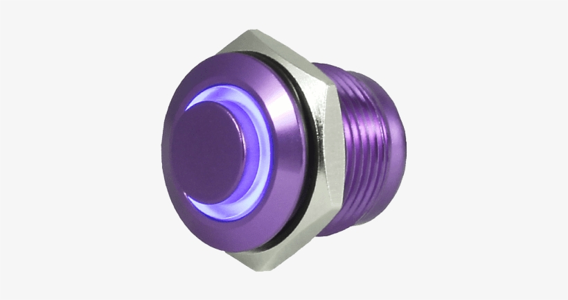 Tesi Filo 16mm Led Momentary Push Button Guitar Kill - Push-button, transparent png download