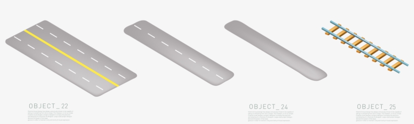 An Image Of A Set Of Road - Graphics, transparent png download