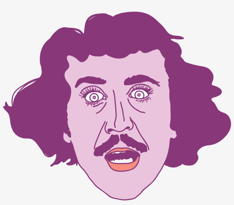 Gene Wilder Floating Head - Portable Network Graphics, transparent png download