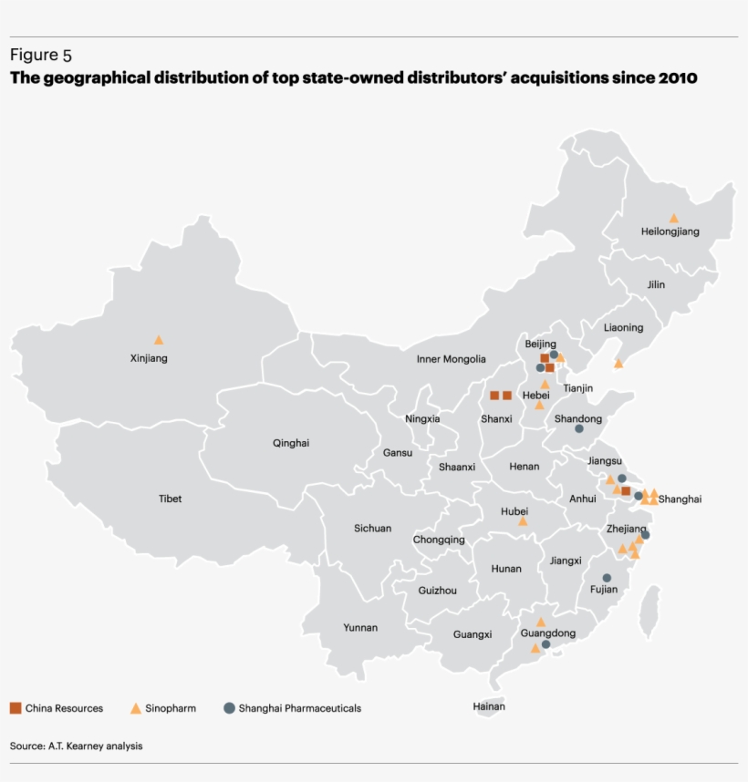 Foreign Firms Are Entering The Country - China Map, transparent png download