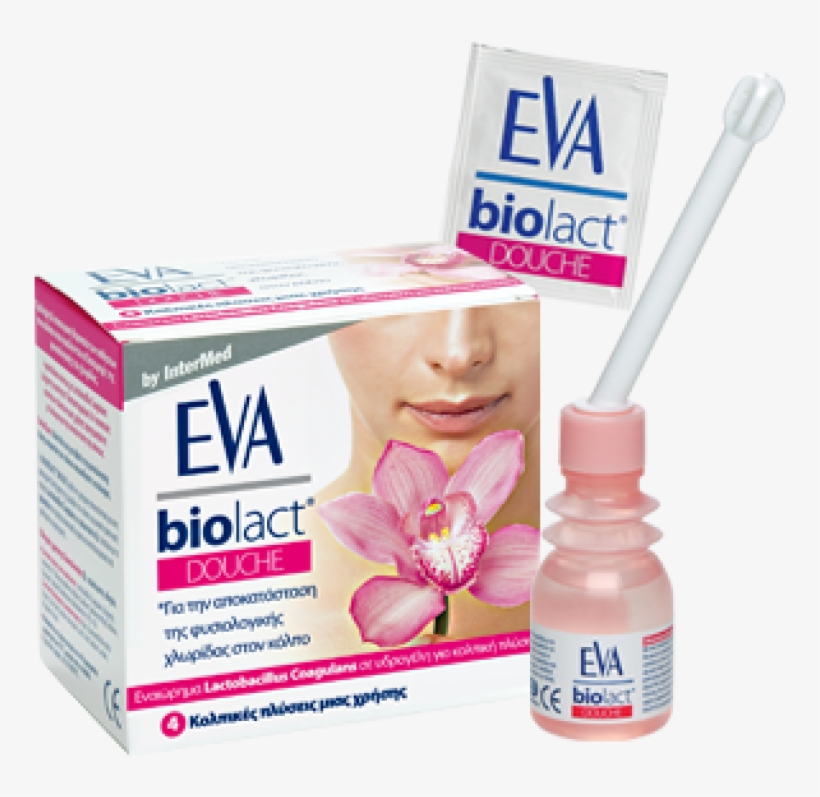 -50% Eva Biolact Douche Προβιοτικά Σε Κολπική Πλύση - Eva Vaginal Douche, transparent png download