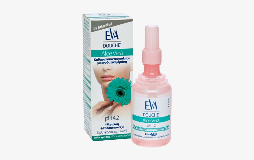 Intermed Eva Douche Aloe Vera, Vaginal Cleanser With - Intermed Eva Douche With Chamomile 147ml, transparent png download