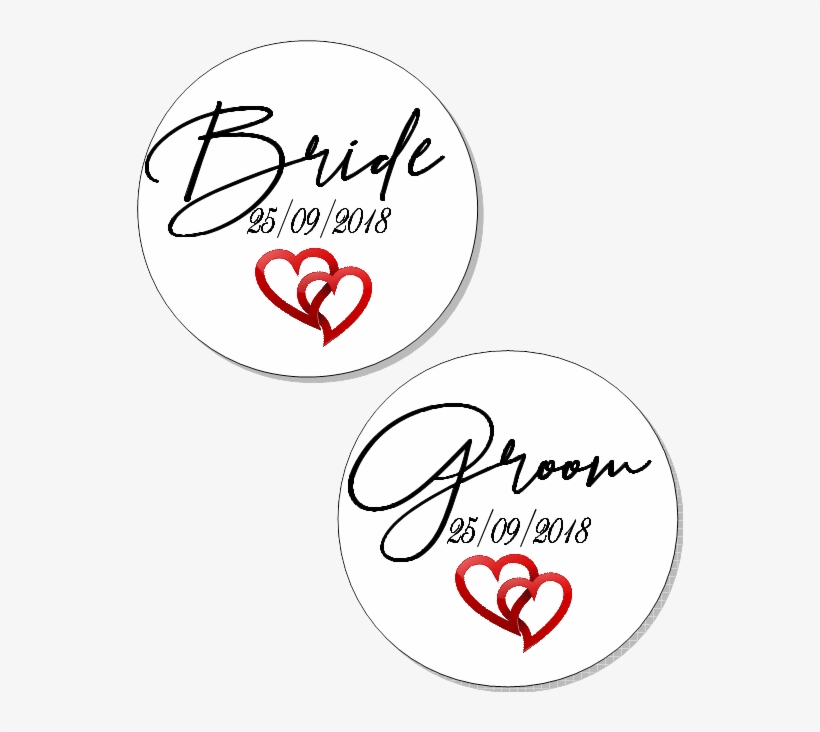 Bride & Groom Coasters - Bride, transparent png download