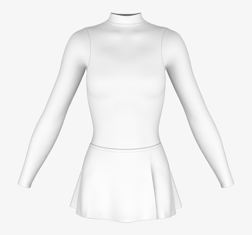 Mini Pro A Line Pattern 400 M000 - Leotard, transparent png download