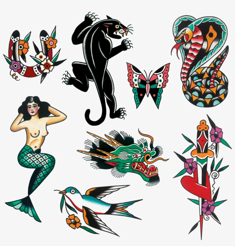 Americana Set - Tattly, transparent png download