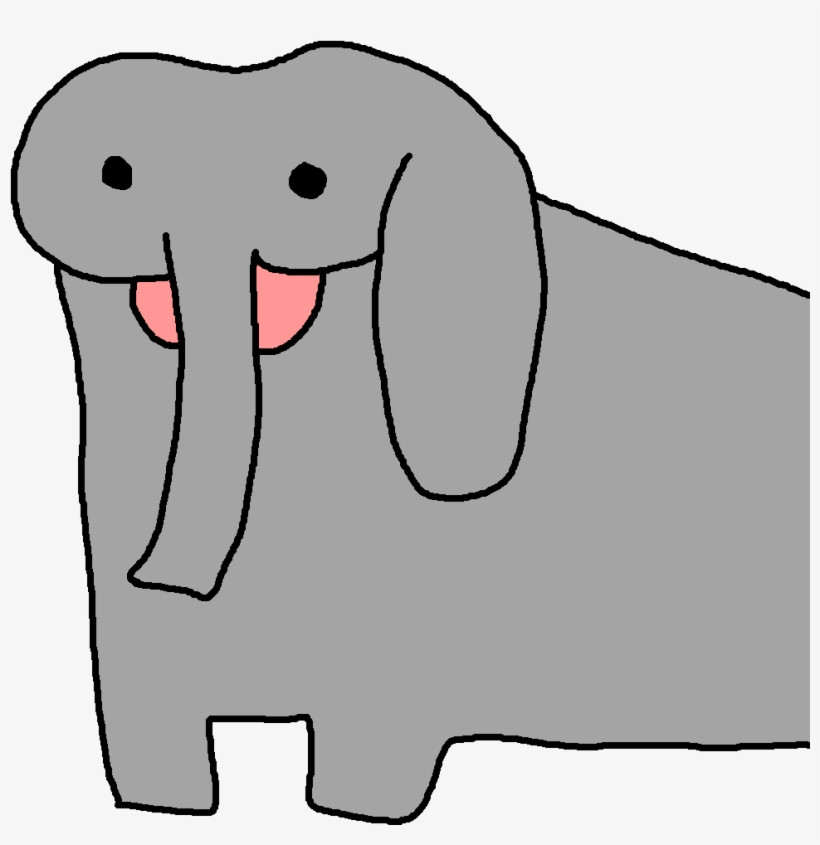 13kib, 1024x1024, 1524229987224 - 4chan Elephant, transparent png download