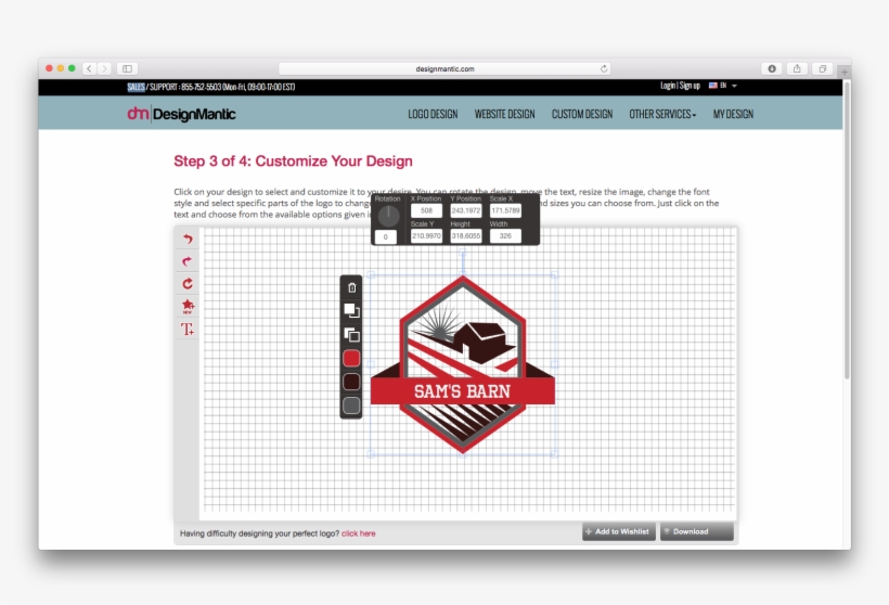 Designmantic Logo Generator, transparent png download