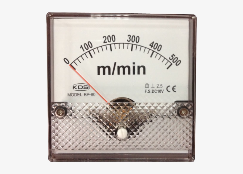 Portable Precise Bp-80 Dc10v 500m/min Auto Tachometer - Gauge, transparent png download
