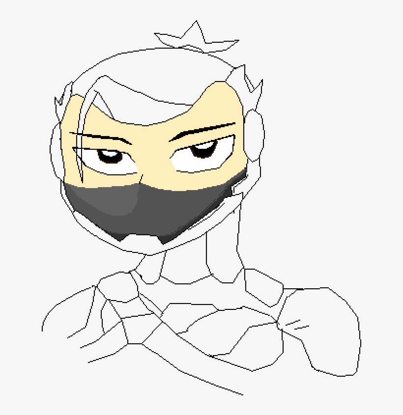 Wip Of Hanzo The Memer - Cartoon, transparent png download