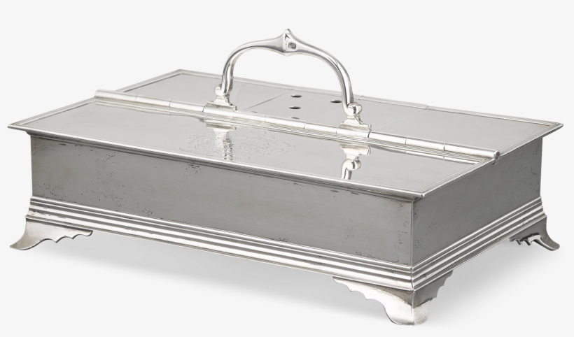 18th-century Silver Inkwell By James Young - Silver, transparent png download