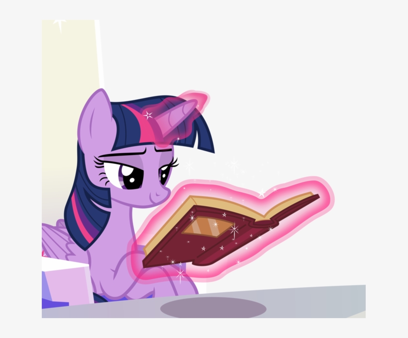 Burdo49, Book, Derpibooru Exclusive, Levitation, - Twilight Sparkle, transparent png download