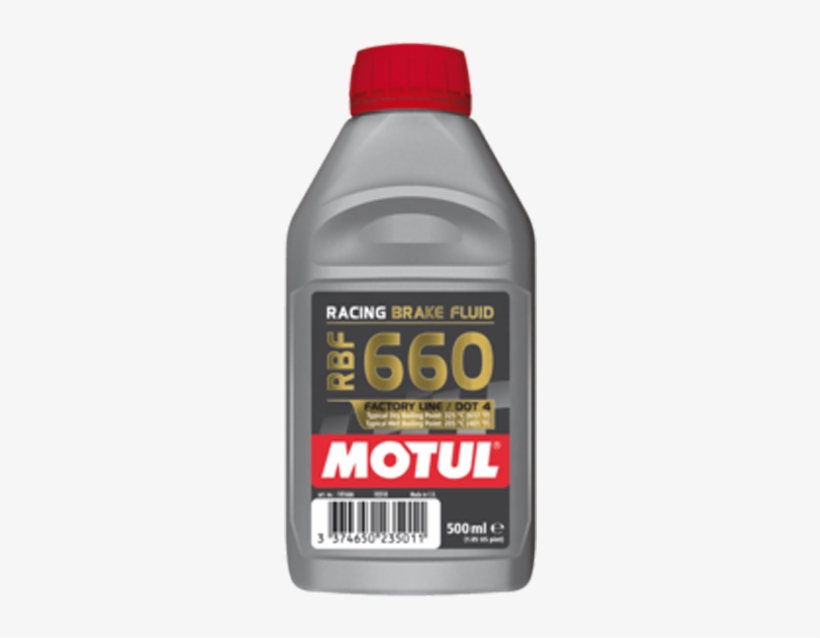 Motul Rbf660 Racing Brake Fluid - Motul 500ml 660 Racing Brake Fluid, transparent png download