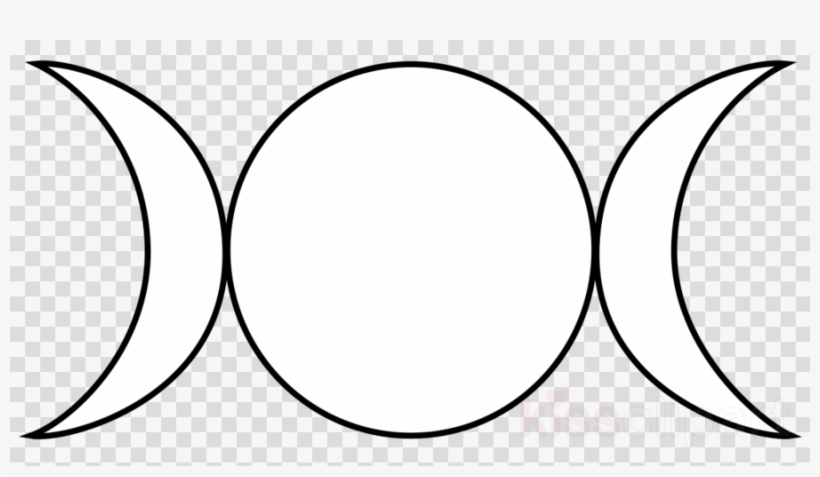 Download Wicca Religion Symbol Clipart Wicca Triple - Speech Balloons Png, transparent png download