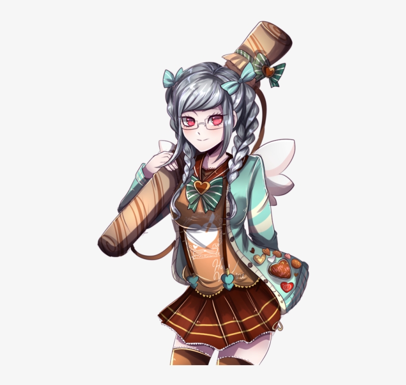 I Loved This Commission So Much Peko In Kotori's Outfit - Cartoon, transparent png download