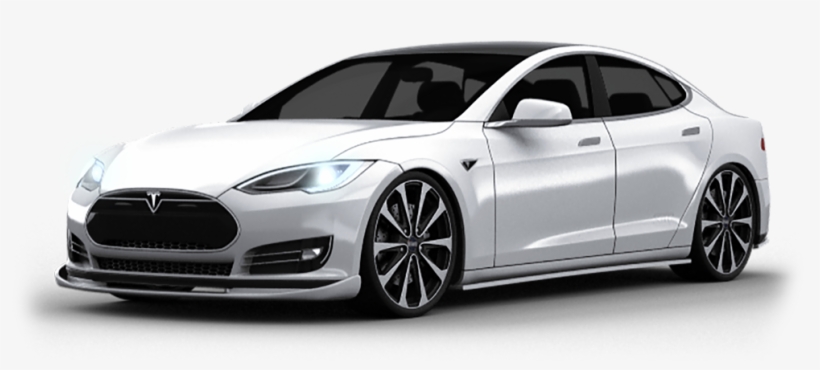 Une Flotte De Véhicules Confortables - Tesla Model S, transparent png download