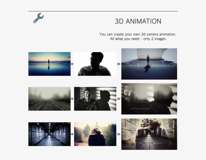 3d Double Exposure After Effects Templates - Sina E O Guarda-costas By Marcos Tegon 9781492859802, transparent png download