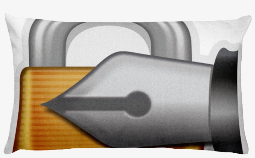 Emoji Bed Pillow - Ink, transparent png download