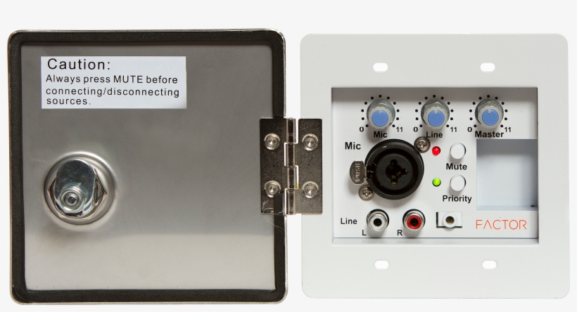 Locking Stainless Steel Cover Plate, transparent png download