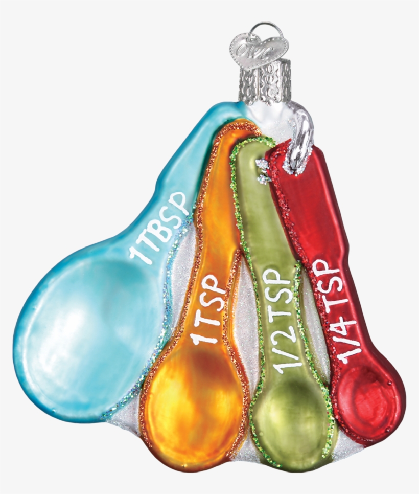 Measuring Spoons 32346 Old World Christmas Ornaments - Old World Classic Car '57 Chevy Blown Glass Ornament, transparent png download
