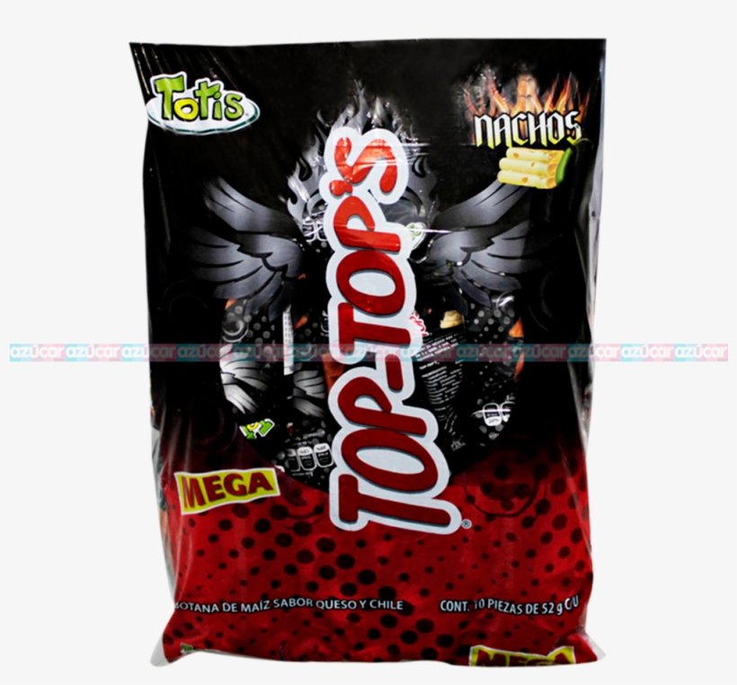 Totis Mega Top Tops Nacho 8/10 Totis - Toptops Fritura, transparent png download