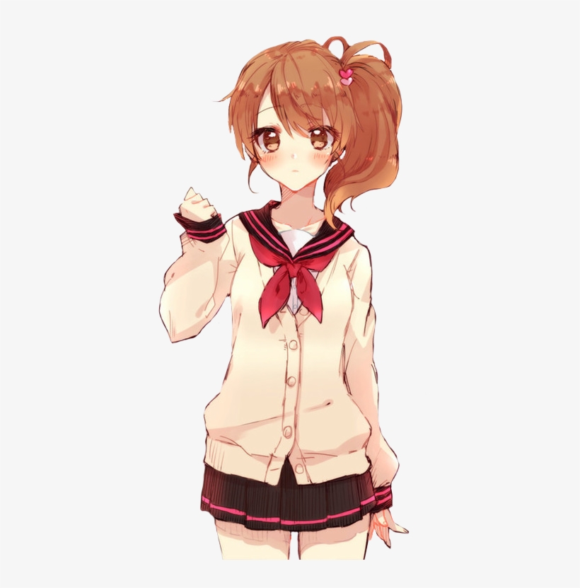 Anime, Brothers Conflict, And Kawaii Image - Anime Render Girl Kawaii, transparent png download
