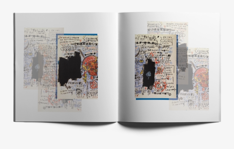 Basquiat Spread 5 No Background, transparent png download